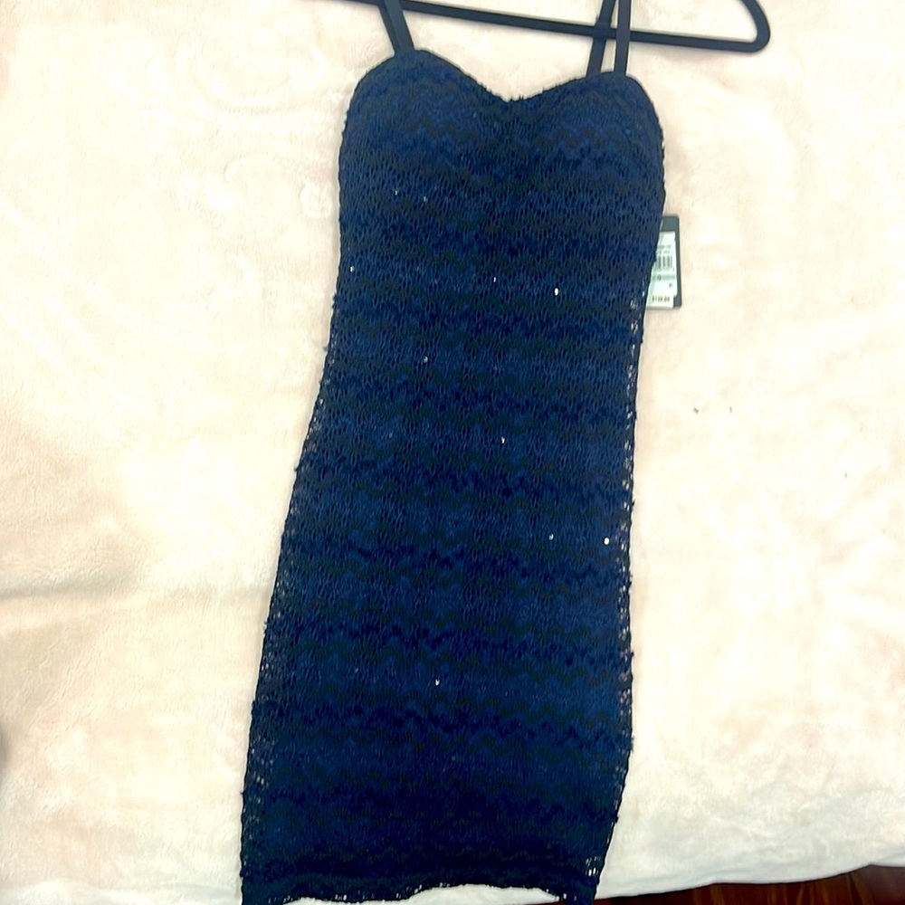 Mini Navy occasional dress by Guess